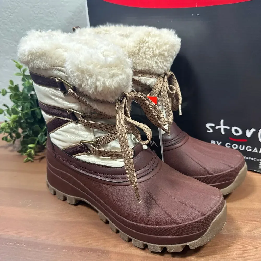 Storm by Cougar Women's Fresno Fjord Waterproof Mid Winter Boots Size 7‎